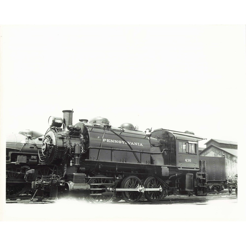 PRR Pennsylvania Railroad 0-6-0T #436 Steam Locomotive Photo Altoona PA 1937